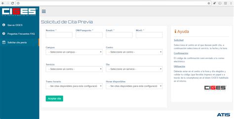 cita previa ciges 2023.